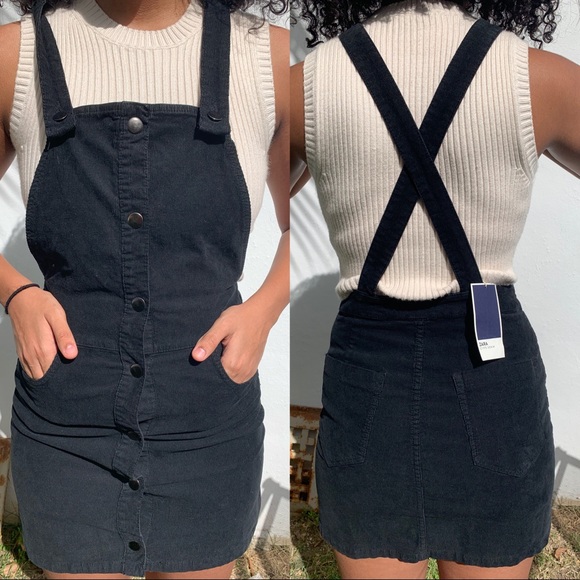 Zara Dresses & Skirts - Black Zara Corduroy Overall